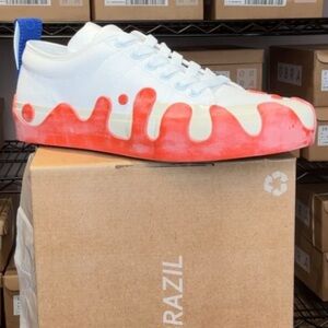 Obra katsu low SPLASH | sneakers
WRAP | UTILITY ORANGE - size 9